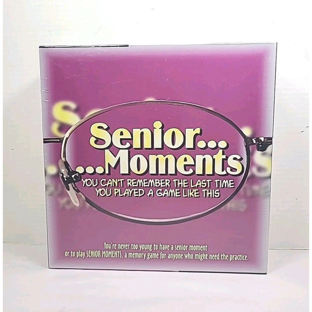 TDC Games Senior Moments Board Game NEW